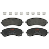 TXC0844 Ultra-Series Disc Brake Pad Set for Select GM Models, Position: Front - image 1