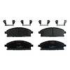 TXC0855 Ultra-Series Disc Brake Pad Set for Select Multiple Makes/Models Models, Position: Front - image 1