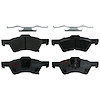TXC0857 Ultra-Series Disc Brake Pad Set for Select Mopar Models, Position: Front - image 1
