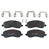 TXC0866 Ultra-Series Disc Brake Pad Set for Select Mopar Models, Position: Front - image 1