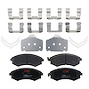 TXC0887 Ultra-Series Disc Brake Pad Set for Select Hyundai/Kia Models, Position: Front - image 1