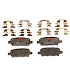 TXC0905 Ultra-Series Disc Brake Pad Set for Select Infiniti/Nissan Models, Position: Rear - image 1