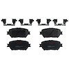 TXC0908 Ultra-Series Disc Brake Pad Set, Lexus GS300 2006, IS250 2015-2009, Toyota Camry 2006-2002, Position: Front - image 1
