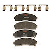 TXC0913 Ultra-Series Disc Brake Pad Set for Chevrolet Equinox 2006-05, Pontiac Torrent 2006, Saturn Vue 2007-02, Position: Front - image 1