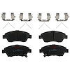 TXC0948 Ultra-Series Disc Brake Pad Set for Select Acura/Honda Models, Position: Front - image 1