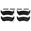 TXC0964 Ultra-Series Disc Brake Pad Set for Jeep Liberty 2003, Wrangler 2004-2003, Position: Rear - image 1