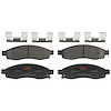 TXC1015 Ultra-Series Disc Brake Pad Set for Select Infiniti/Nissan Models, Position: Front - image 1