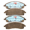 TXC1019 Ultra-Series Disc Brake Pad Set for Select GM Models, Position: Front - image 1