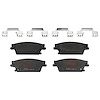 TXC1020 Ultra-Series Disc Brake Pad Set for Cadillac CTS 2007-2006, SRX 2009-2004, STS 2011-2005, Position: Rear - image 1