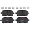 TXC1021 Ultra-Series Disc Brake Pad Set for Ford Freestar 2007-2004, Mercury Monterey 2007-2004, Position: Rear - image 1