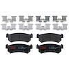 TXC1036 Ultra-Series Disc Brake Pad Set for Chevrolet Optra 2006-2004, Suzuki Forenza 2006-2004, Reno 2006-2005, Position: Rear - image 1