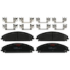 TXC1058 Ultra-Series Disc Brake Pad Set for Select Mopar Models, Position: Front - image 1