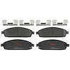 TXC1080 Ultra-Series Disc Brake Pad Set for Jeep Commander 2010-2006, Grand Cherokee 2010-2005, Position: Front - image 1