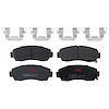 TXC1089 Ultra-Series Disc Brake Pad Set for Select Acura/Honda Models, Position: Front - image 1