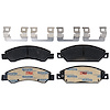 TXC1092 Ultra-Series Disc Brake Pad Set for Select GM Models, Position: Front - image 1