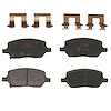 TXC1093 Ultra-Series Disc Brake Pad Set for Select GM Models, Position: Rear - image 1