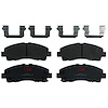 TXC1102 Ultra-Series Disc Brake Pad Set for Acura TL 2014-2009, Honda Ridgeline 2011-2006, Position: Front - image 1