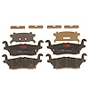 TXC1120 Ultra-Series Disc Brake Pad Set for Hummer H3 2010-2006, H3T 2010-2009, Position: Rear - image 1