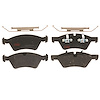 TXC1123 Ultra-Series Disc Brake Pad Set for Select Mercedes-Benz Models, Position: Front - image 1