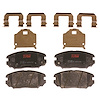 TXC1125 Ultra-Series Disc Brake Pad Set for 2010-06 Hyundai Sonata, 2011-06 Hyundai Azera, 2009-07 Kia Amanti , Position: Front - image 1