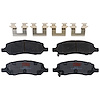 TXC1172 Ultra-Series Disc Brake Pad Set for Buick Lucerne 2011-2006, Cadillac DTS 2011-2006, Position: Rear - image 1