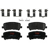 TXC1281 Ultra-Series Disc Brake Pad Set for Acura MDX 2013-07, ZDX 2013-10, Honda Odyssey 2016-11, Pilot 2011-09, Position: Rear - image 1