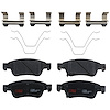 TXC1287 Ultra-Series Disc Brake Pad Set for Infiniti G35 2008-2007, G37 2013-2008, Q60 2015-2014, Position: Front - image 1