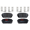 TXC1296 Ultra-Series Disc Brake Pad Set for Kia Rondo 2012-2007, Position: Rear - image 1