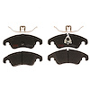 TXC1322 Ultra-Series Disc Brake Pad Set for Select Audi/Volkswagen Models, Position: Front - image 1