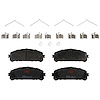 TXC1324 Ultra-Series Disc Brake Pad Set for Select Lexus/Toyota/Scion Models, Position: Front