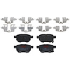 TXC1354 Ultra-Series Disc Brake Pad Set for Select Lexus/Toyota/Scion Models, Position: Rear - image 1