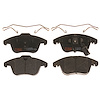 TXC1375ES Ultra-Series Disc Brake Pad Set for Select Audi/Volkswagen Models, Position: Front - image 1