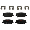 TXC1387 Ultra-Series Disc Brake Pad Set for 2009 Hyundai Genesis, Position: Rear - image 1