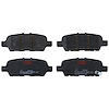 TXC1415 Ultra-Series Disc Brake Pad Set for Select Infiniti/Nissan Models, Position: Rear - image 1