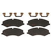 TXC1425 Ultra-Series Disc Brake Pad Set for Land Rover LR4 2010, Range Rover 2012-2010, Range Rover Sport 2010, Position: Front - image 1