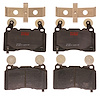 TXC1474 Ultra-Series Disc Brake Pad Set for Select GM Models, Position: Front - image 1