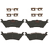 TXC1602 Ultra-Series Disc Brake Pad Set for Ford F-150 2014-2012, F-150 2016, Position: Rear - image 1