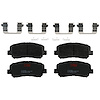 TXC1640 Ultra-Series Disc Brake Pad Set for Chrysler 200 2015, Dodge Dart 2016-2013, Jeep Cherokee 2014, Position: Front - image 1