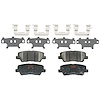 TXC1659 Ultra-Series Disc Brake Pad Set for Cadillac ATS 2015-2013, CTS 2015-2014, Position: Rear - image 1