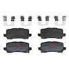 TXC1698 Ultra-Series Disc Brake Pad Set for Acura RLX 2016-2014, TLX 2016-2015, Position: Rear - image 1