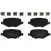 TXC1719 Ultra-Series Disc Brake Pad Set for Select Mopar Models, Position: Rear - image 1