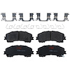 TXC1736 Ultra-Series Disc Brake Pad Set for Infiniti Q50 2016-2014, QX50 2016, Nissan Rogue 2016-2014, Position: Front