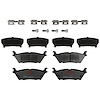 TXC1790 Ultra-Series Disc Brake Pad Set for 2015 Ford F-150 Electronic Parking Brake, Position: Rear - image 1