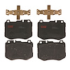 TXC1796 Ultra-Series Disc Brake Pad Set for Mercedes-Benz C300 2017-15, C350e 2018-16, C400 2015, GLC300 2016, Position: Front - image 1