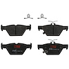 TXC1808 Ultra-Series Disc Brake Pad Set for 2015 Subaru Legacy, Position: Rear - image 1