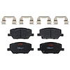 TXC1811 Ultra-Series Disc Brake Pad Set for 2015 Jeep RENEGADE, Position: Front