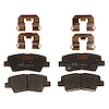 TXC1812 Ultra-Series Disc Brake Pad Set for 2017 Kia Niro/Hyundai Elantra, 2015 Kia Rondo w/o Elec Parking Brake, Position: Rear - image 1