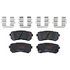 TXC1829 Ultra-Series Disc Brake Pad Set for 2016 Hyndai Sonata Hybrid, Position: Rear - image 1