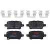 TXC1857 Ultra-Series Disc Brake Pad Set for 2016 Chevrolet Volt, Position: Rear