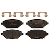 TXC1864 Ultra-Series Disc Brake Pad Set for 2016 Chevrolet Spark, Position: Front - image 1